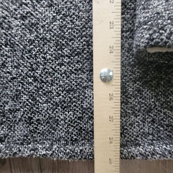 Orvis Mens XXL Black White Pullover Fleece Quarter Zip Sweater - Picture 11 of 15